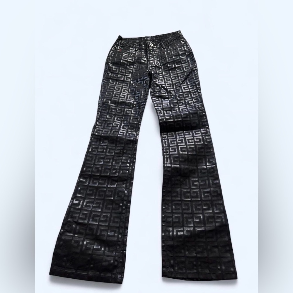 Guess Black Monogramsd Jeans